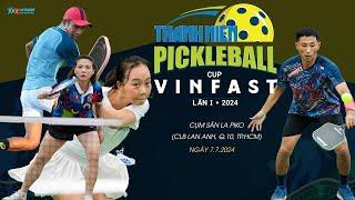 TRỰC TIẾP: Giải Pickleball Thanh Niên Cúp VINFAST | Knock-out và Chung kết Đôi nam newbie, Đồng đội