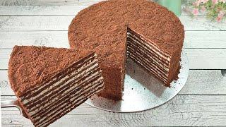 cake "SPARTACUS"! The perfect recipe! Chocolate honey cake! Melts in mouth! Very delicious!