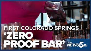 First Colorado Springs 'zero proof bar' empowers sober community on New Year's Eve