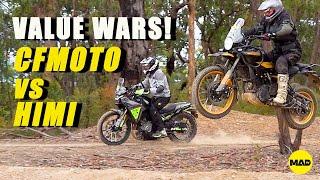 Royal Enfield Himalayan 450 vs CFMOTO 450 MT |  No Holds-Barred Real World Review