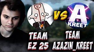 СТАРЫЙ БОГ СМОТРИТ ТУРНИР! TEAM EZ 25 VS TEAM AZAZIN KREET! Старый Бог Лучшее! Дота 2 Патч 7.37c