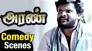 Aran - Tamil Movie| Jiiva & Ganja Karuppu's Best Comedy | Gopika | Major Ravi