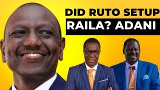 William Ruto SHOCKS Nation: Cancels Adani Deal LIVE!  Raila Odinga and Opiyo Wandayi Humiliated