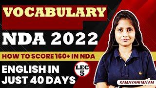 NDA COMPLETE VOCABULARY || NDA VOCABULARY WITH TRICKS || HOW TO PREPARE VOCABULARY FOR NDA EXAM