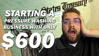 SIMULATE BANK ACCOUNT...EVERY WEEK |  Start A Pressure Wash Business With Your $600 Stimulus Check