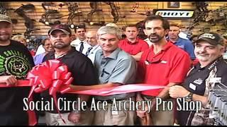 Ribbon Cutting Social Circle Ace Archery Pro Shop