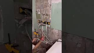Установка сантехники #ремонтвсьемнойсталинке