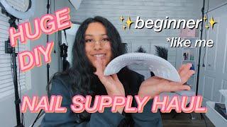 diy nail supply haul | EVERYTHING you need | honeybobabear