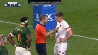 Rugby Referee Analysis: Angus Gardner | South Africa vs England Autumn Series 2022