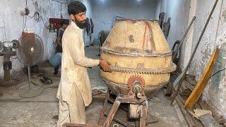 Amazing Process Of Making Concrete Mixer Machine