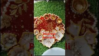 DIY Pooja Thali For Upcoming Festival | Festival DIY Idea |How To Make Resin Pooja Thali #shortvideo