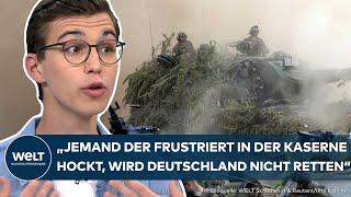 BUNDESWEHR: "Wehrpflicht hilft uns nicht weiter" – Junge Menschen würden ausgebremst werden!