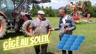Gégé éleveur solaire ? un plus pour l'agriculteur de l'Amour est dans le pré ?  Avec DVP Solar.