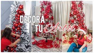 COMO DECORAR TU ARBOL DE NAVIDAD COMO TODO UN PROFESIONAL  ''NUEVAS IDEAS Y PASOS SUPER FACILES''