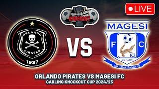  ORLANDO PIRATES VS MAGESI FC CARLING KNOCKOUT CUP 2024 ROUND OF 16 PREVIEW & PREDICTIONS