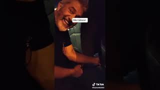 NEW (02/08/22) Mel Gibson appears in a Mexican fan's Tik Tok pumping air into his truck's tire!