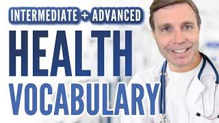 ADVANCED HEALTH VOCABULARY ️  | Words & phrases you need to know