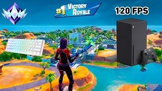 Fortnite Ranked Reload Remix on Xbox Series X | Keyboard & Mouse Gameplay | 120 FPS