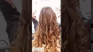 Анастасия Шубская с голливудскими локонами