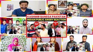 Indian Public Reaction on Kashmir Banega Pakistan | Mix Reaction