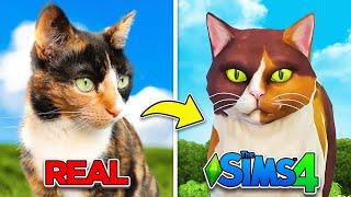 I Created My Cat Roxie in the Sims 4!