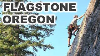 FLAGSTONE CLIMBING AREA -  Driving Directions & Full Approach - EXCELLENT OREGON SPORT CLIMBING