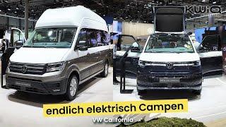 VW California: endlich ein gutes Elektro-Wohnmobil? - IAA Nutzfahrzeuge 2024