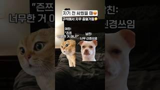 자기 전 싸웠을 때ㅋㅋ