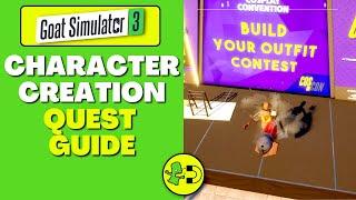 Goat Simulator 3 Character Creation Quest Guide