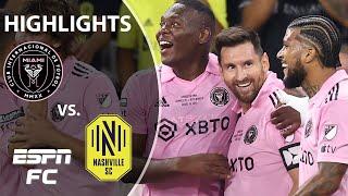  LIONEL MESSI & INTER MIAMI WIN LEAGUES CUP  | Full Game Highlights