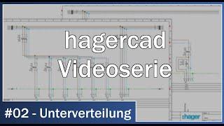 hagercad Videoserie #02 - Unterverteilung: Stromlaufpläne automatisch zeichnen