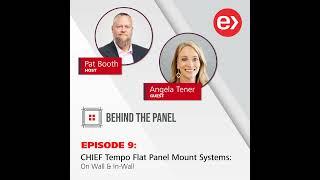 Behind the Panel | CHIEF Tempo Flat Panel Mount Systems: On Wall & In-Wall