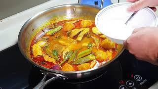 Tilapia fish curry