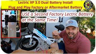 Lectric | XP 3.0 | Plug and Play Dual Battery Discharge Balancer Kit | Install Two Batteries