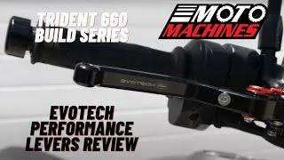 Triumph Trident 660 Evotech Performance Levers Review | Moto Machines