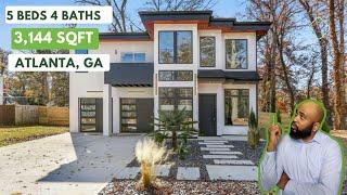 One of A Kind Atlanta Modern Luxury Home | 5 Bed 4 Bath | Futuristic Design and Upgrades | East Lake