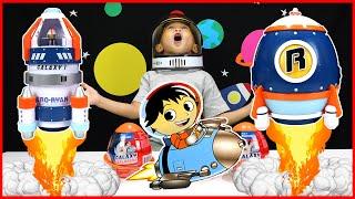 BLAST OFF with Ryan Galaxy Explorers Toys for kids!