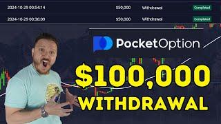 Watch Me Make a $100,000 WITHDRAWAL From Pocket Option!