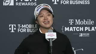 Sei Young Kim Friday Flash Interview 2024 T-Mobile Match Play · Day 3