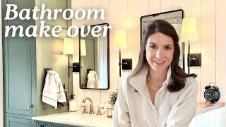 Bathroom renovation: from dated to timeless