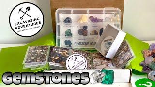 Excavating Adventures  Subscription Gemstone Journey unboxing