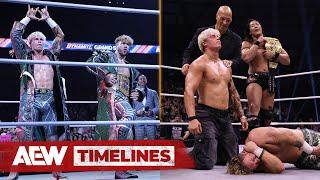 Empire Divided! The dissolution of Will Ospreay & Kyle Fletcher! | AEW Timelines