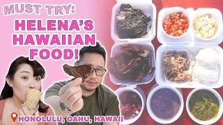 Award Winning HAWAIIAN FOOD: Helena's Hawaiian Food! || [Honolulu, Oahu] Eat Like a Local!