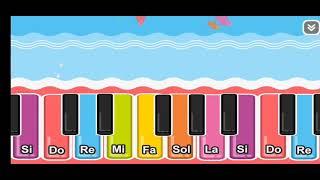 Happy Birthday piano notes | Kids Piano | Do Re Mi | Easy Peasy notes