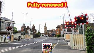 The Fully-Renewed Petersfield Level Crossing, Hampshire