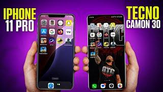 IPHONE 11 PRO VS TECNO CAMON 30 - SPEED PERFORMANCE TEST