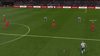 PES 2016 full manual teamplay, vertical camera: Zhao - Geninho - MLSplz