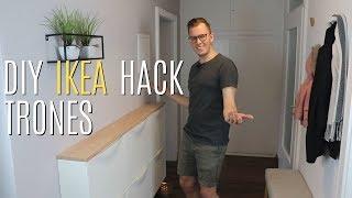 DIY Ikea TRONES Hack: TRONES Schuhschrank aufhübschen | Hausprobiert