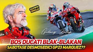 BAHAYABOS DUCATI BLAK-BLAKAN, BAKAL SABOTASE DESMOSEDICI GP23 MARC MARQUEZ?? KARENA HAL INI....