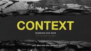 Russian eco war. Environment has no border